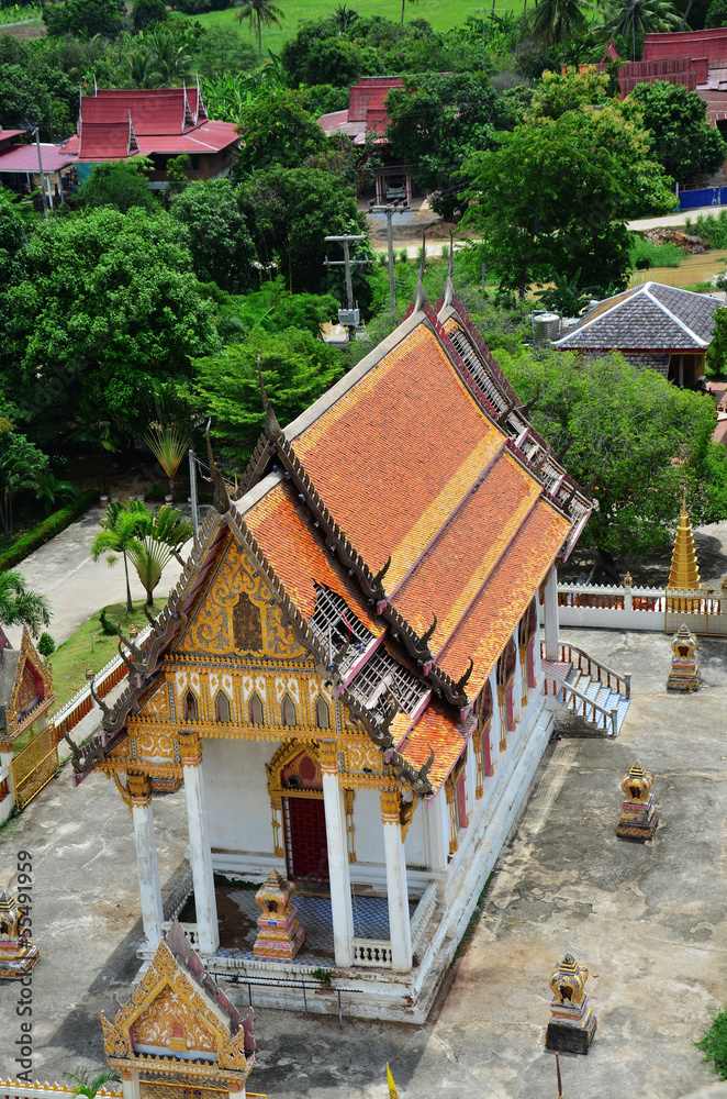 Temple at Ang Thong Province Thailand