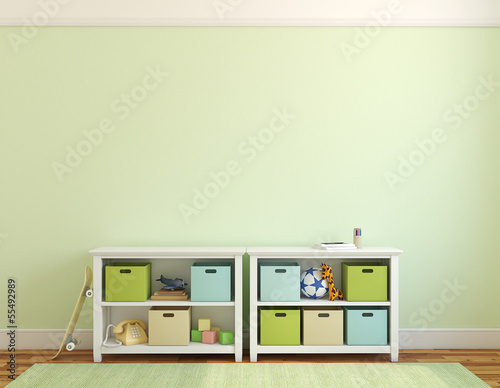 Fototapeta Naklejka Na Ścianę i Meble -  Interior of playroom.