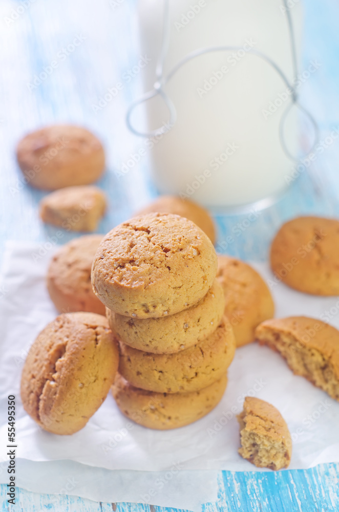 cookies and milk