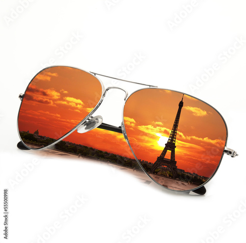 Fototapeta occhiali Parigi