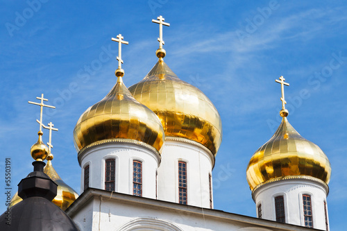 golden cupola of russian church