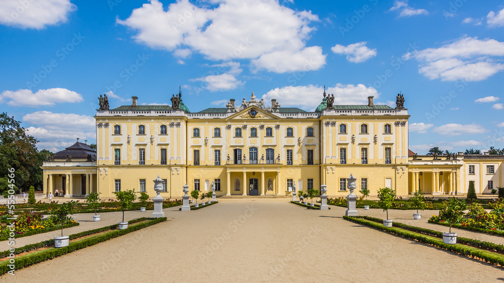 Branicki Palace in Bialystok