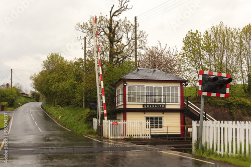 Fotografie Culgaith Signal Box and Level Crossing