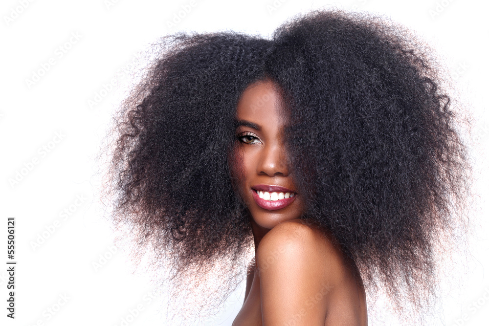 African American Black Woman With Big Hair African American Black Woman With Big Hair