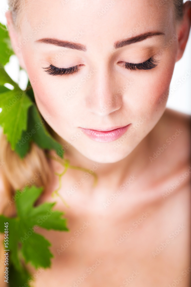 Woman with perfect skin Woman with perfect skin
