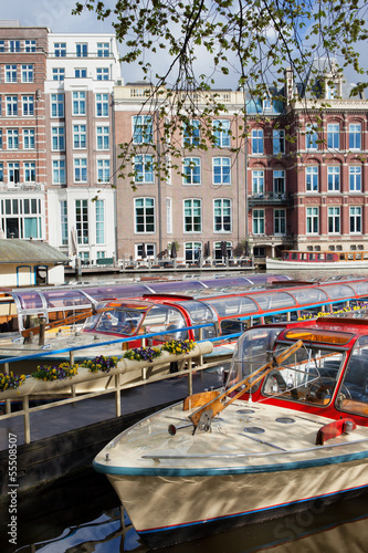 Cruise Boats in Amsterdam
