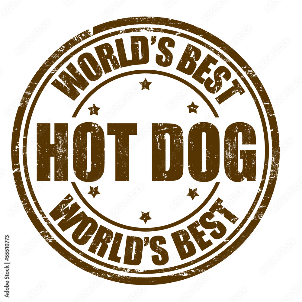 Hot Dog stamp