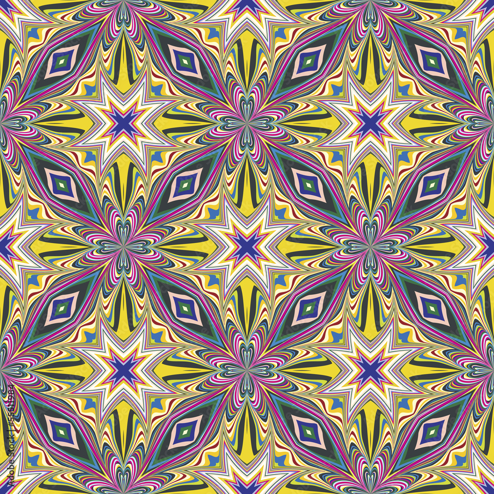 Textile design from the Caribbean