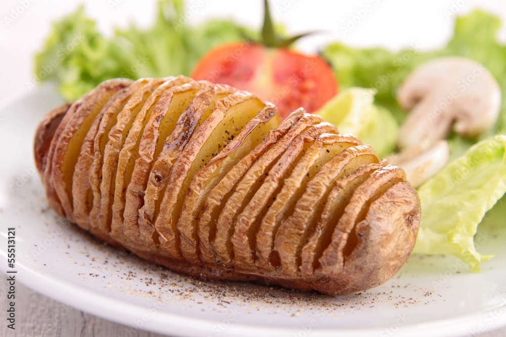 Fototapeta premium baked potato