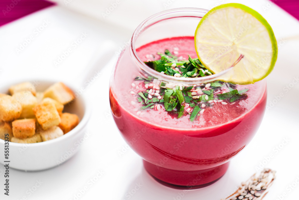 Beet cream soup Beet cream soup