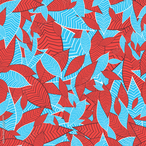 Seamless Leaf Pattern
