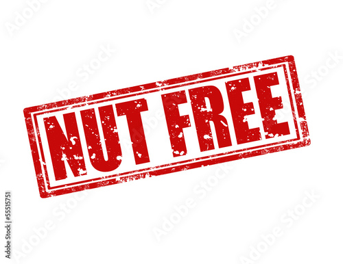 Nut Free-stamp