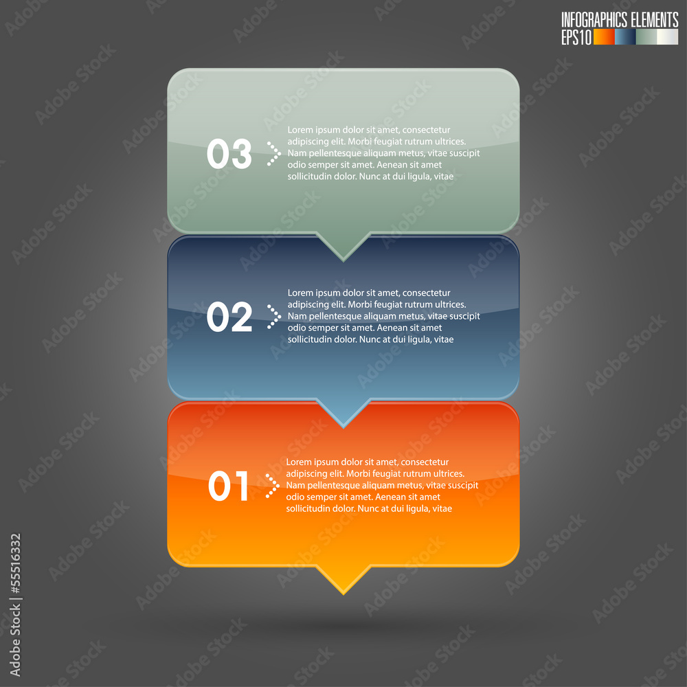 Modern Infographic template, vector illustration. Modern Infographic template, vector illustration.
