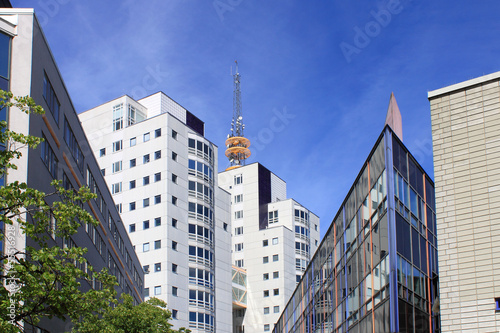 Canvas Print Modern Buildings Sweden