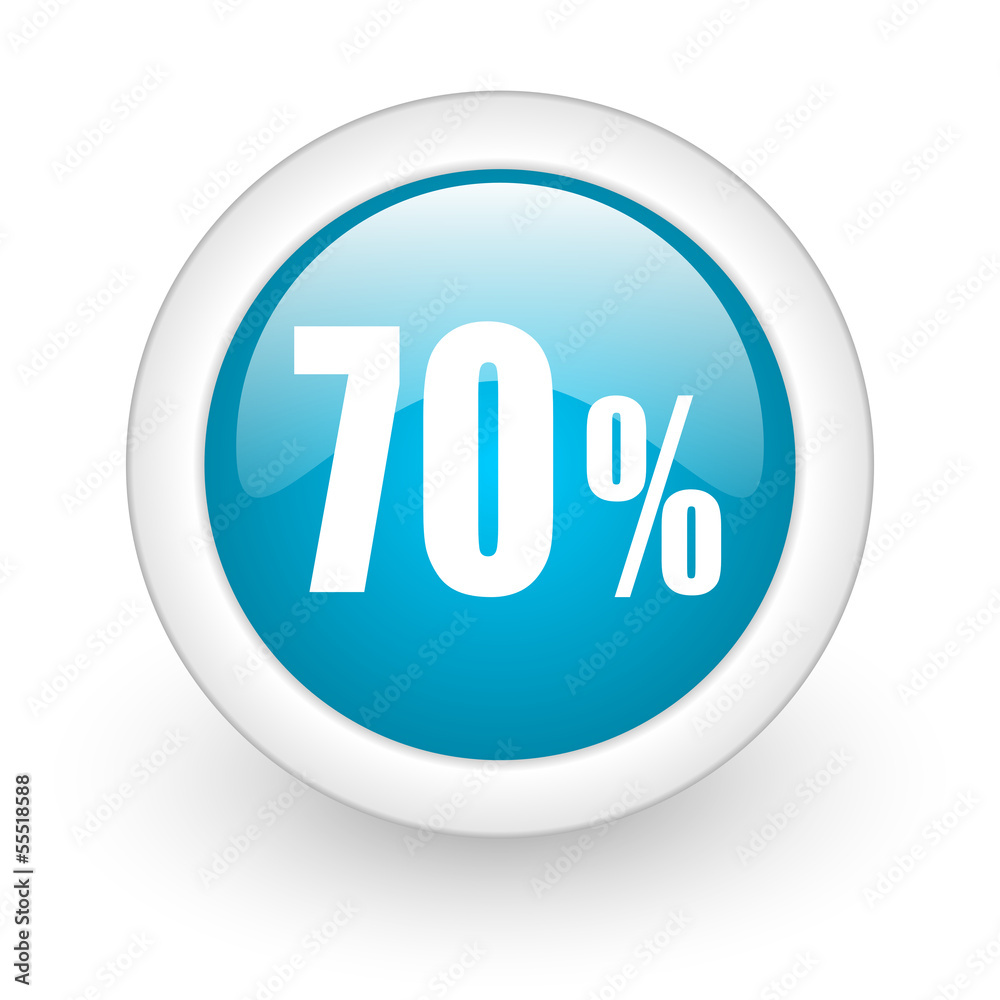 70 percent icon 70 percent icon