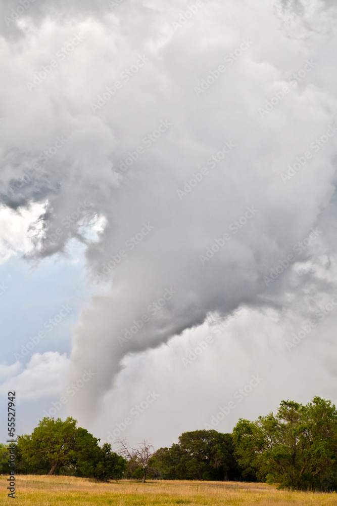 Tornado in american plains