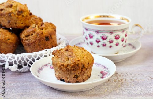 Morning carrot muffins