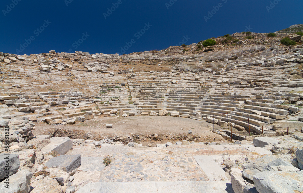 Amphitheatre of Knidos, Datca, Turkey
