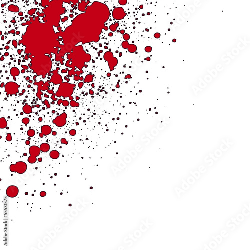 Splatter Blut Vektor
