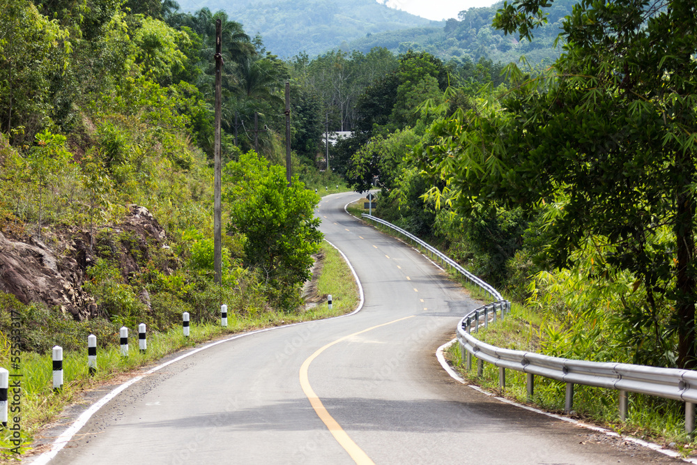 Road curves