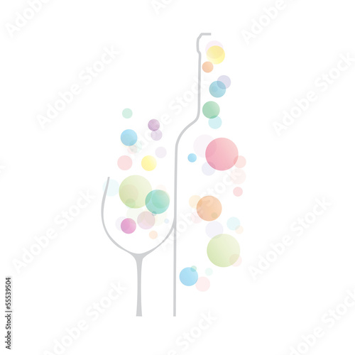 Vector Logo Wine enterprise