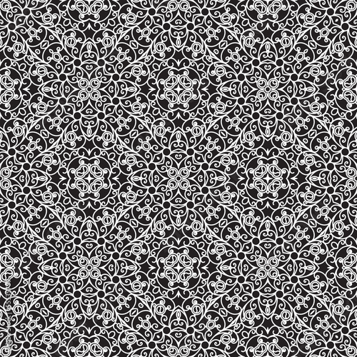 Vintage lace texture, seamless pattern