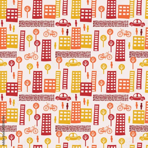 Tapety Wzór miasta