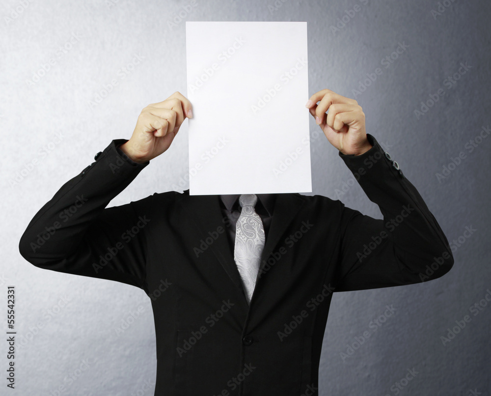 handing a blank business card over handing a blank business card over