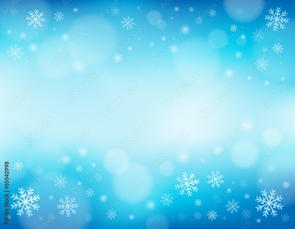 Snowflake theme background 1