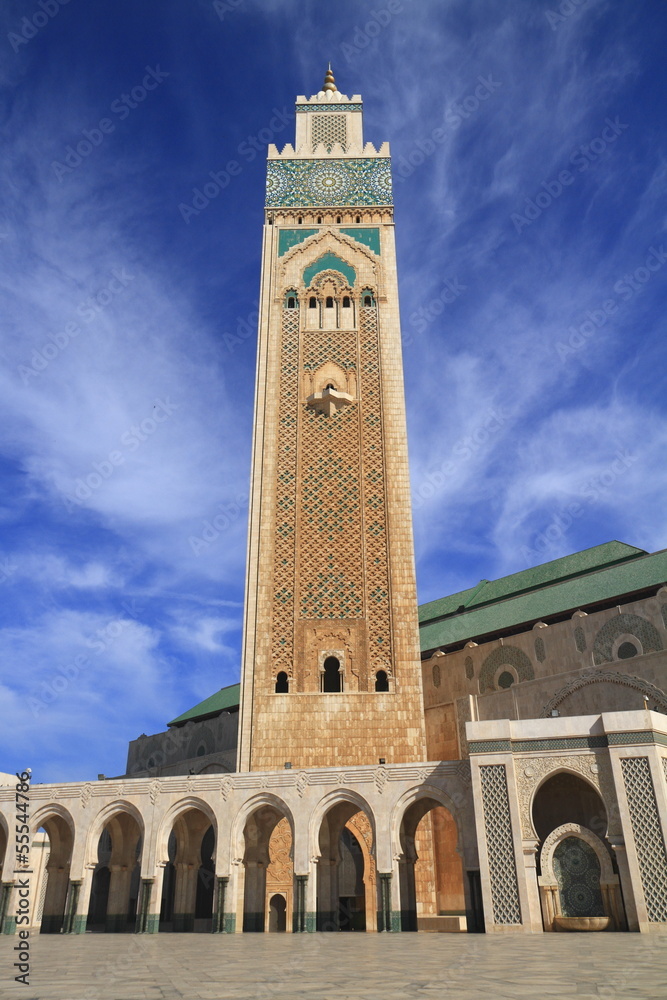 Fototapeta premium Hassan II Mosque