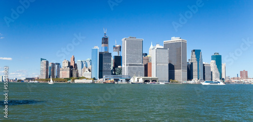 New York City Downtown skyline
