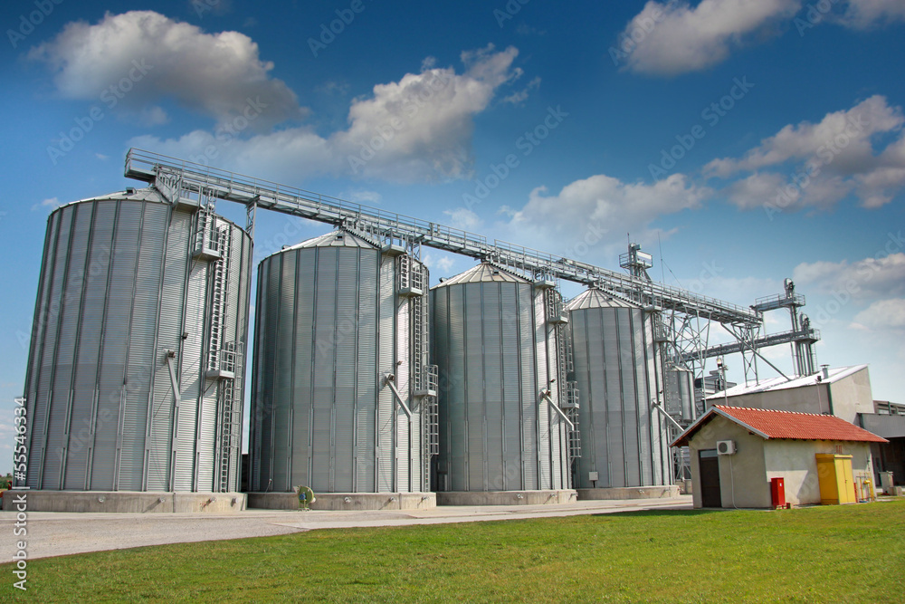 Agricultural Silo - Building Exterior Agricultural Silo - Building Exterior
