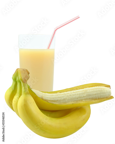 sok z bananów
