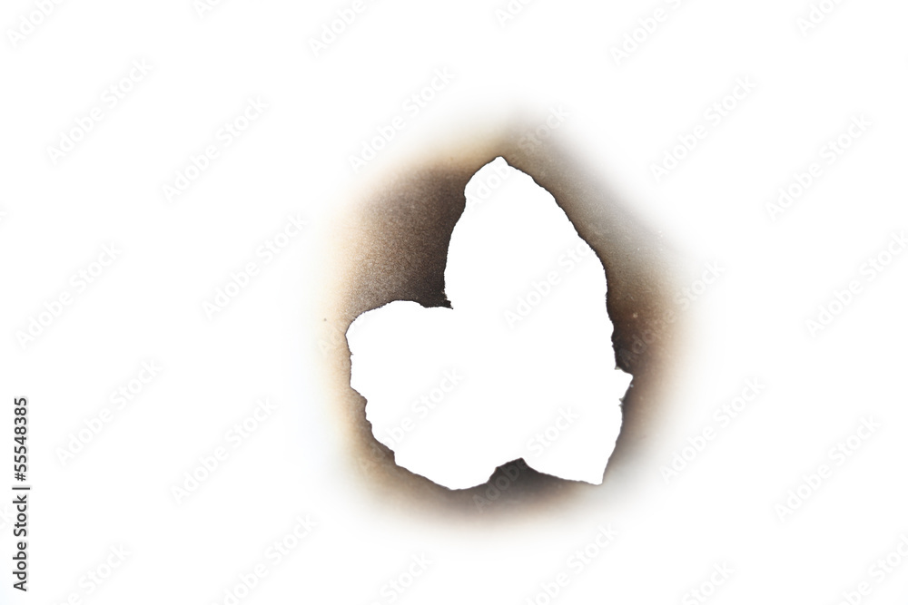 burned paper burned paper