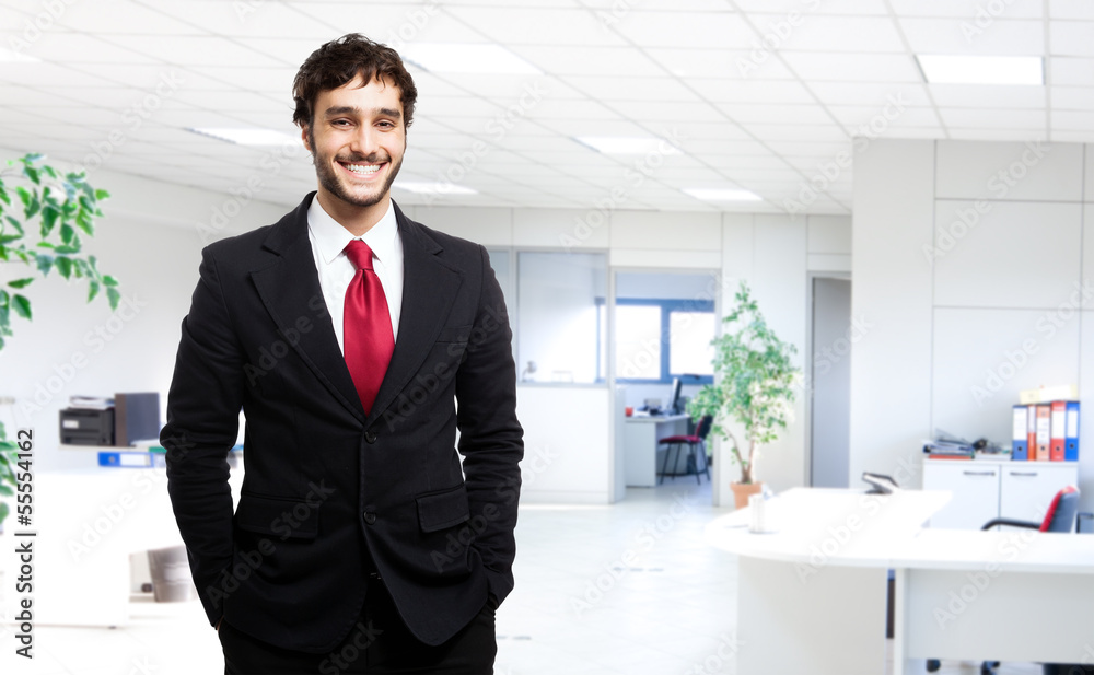 Smiling businessman Smiling businessman