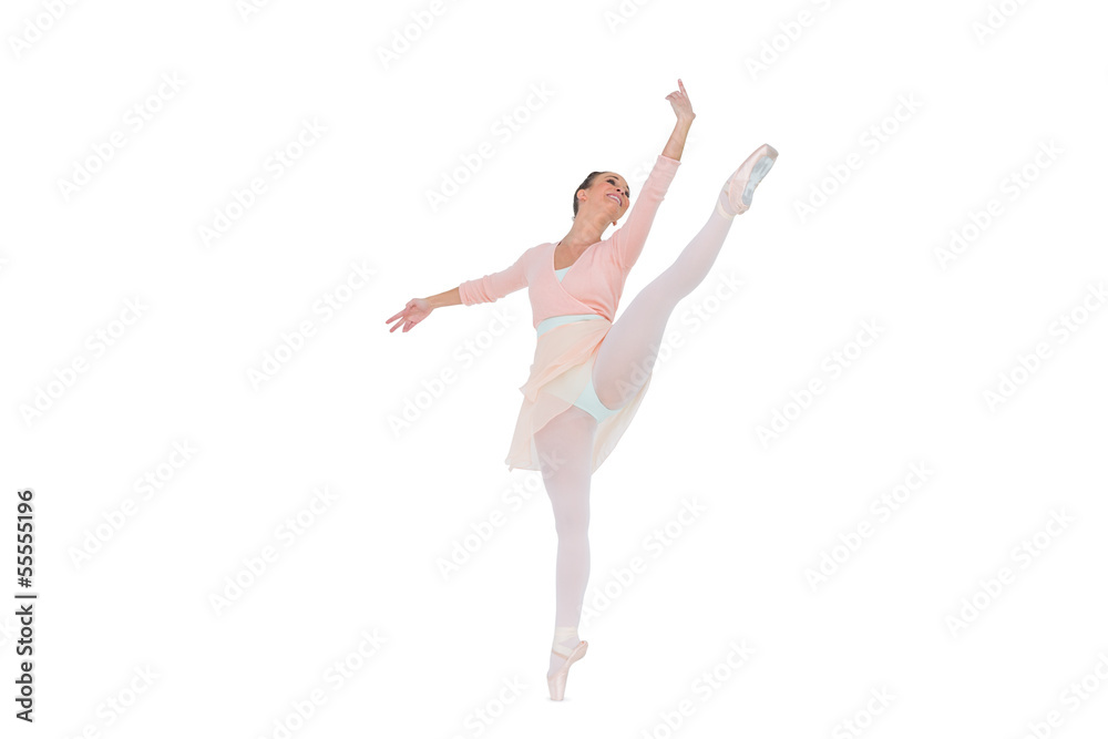 Gorgeous ballerina dancing