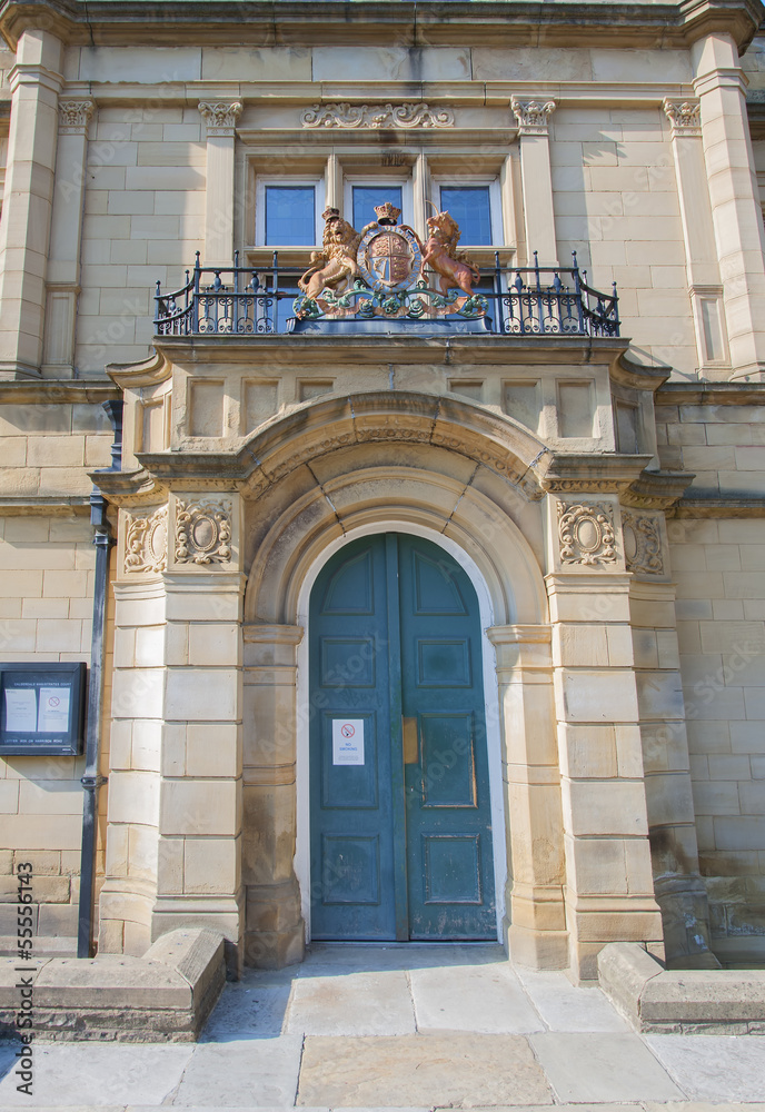 magistrates court doorway