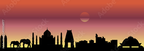 India skyline