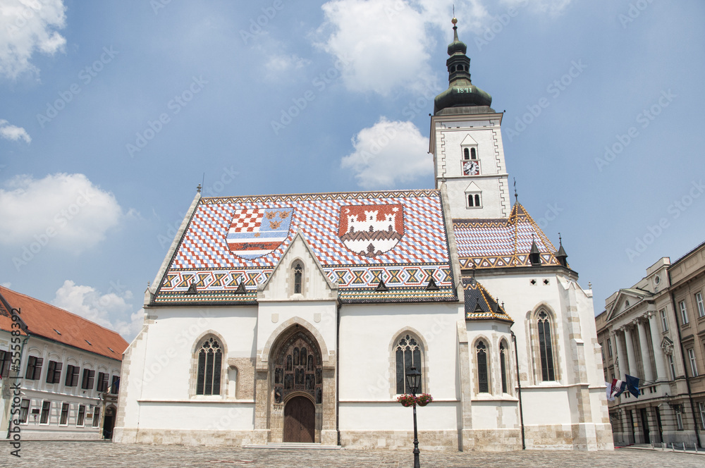 Iglesia de San Marcos, Zagreb