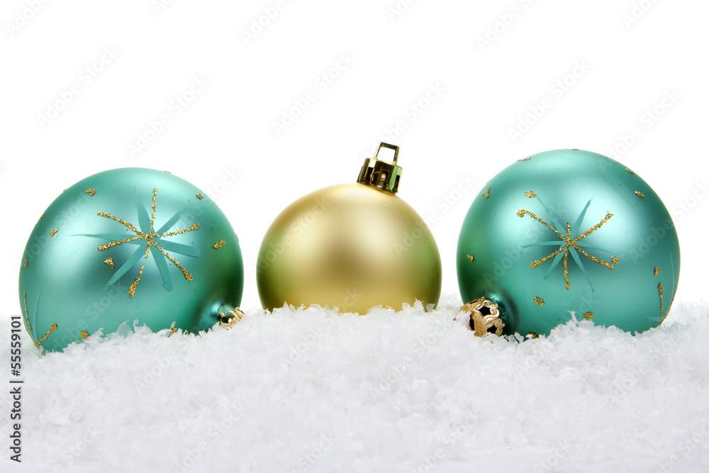 Weihnachtskugeln StockFoto Adobe Stock