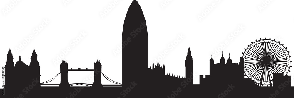 Fotografia London skyline