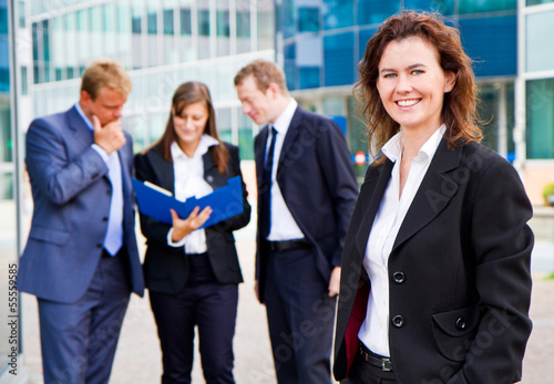Business team photo