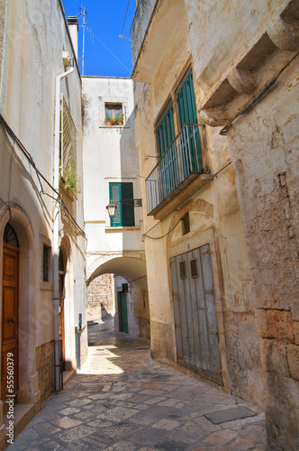Fototapeta Naklejka Na Ścianę i Meble -  Alleyway. Conversano. Puglia. Italy.