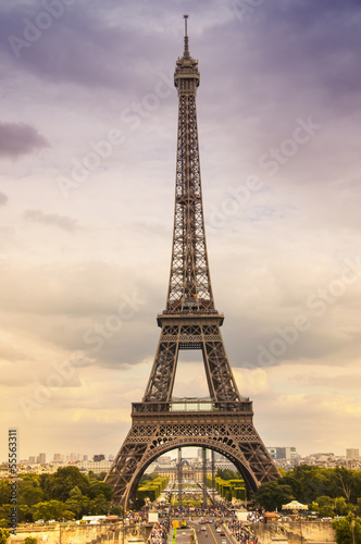 Tour Eiffel at sunset
