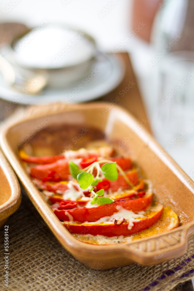 Kürbisgratin Kürbisgratin