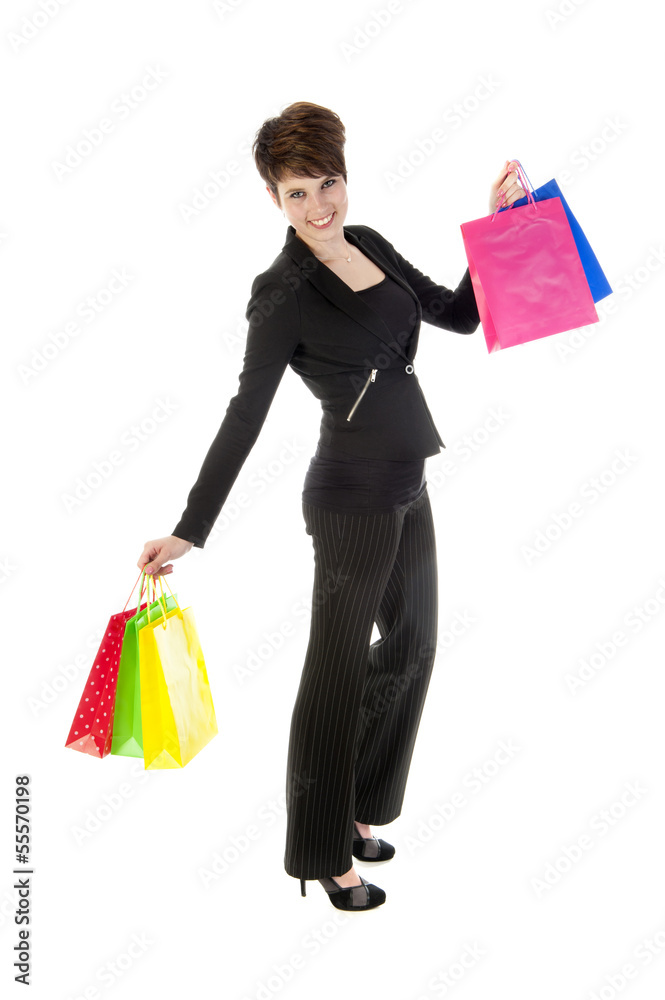 shopping girl shopping girl
