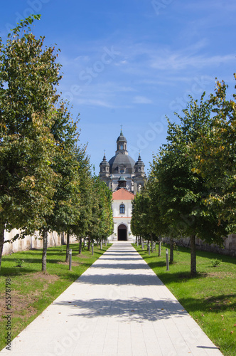 Walkway to the Pazhayslissky monastery, Kaunas