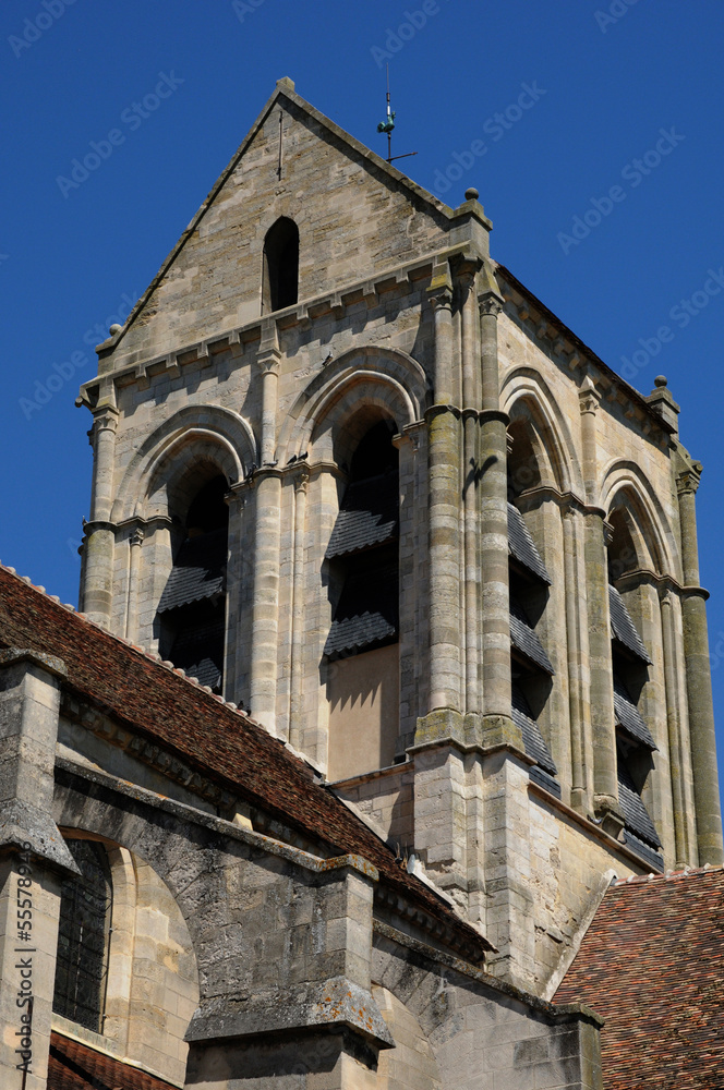 France, the Notre Dame church of Auvers sur Oise