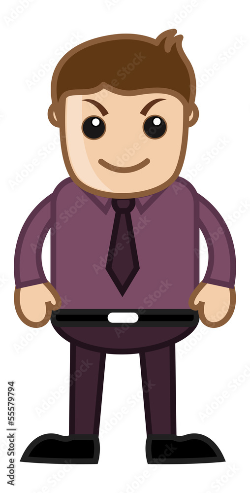 Dishonest Idea - Office Corporate Cartoon People Dishonest Idea - Office Corporate Cartoon People
