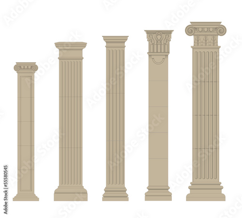 set of column 2